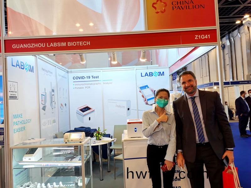 【展(zhan)會(hui)迴(hui)顧】藍勃(bo)生(sheng)物精(jing)綵(cai)亮相2022 MEDLAB Middle East